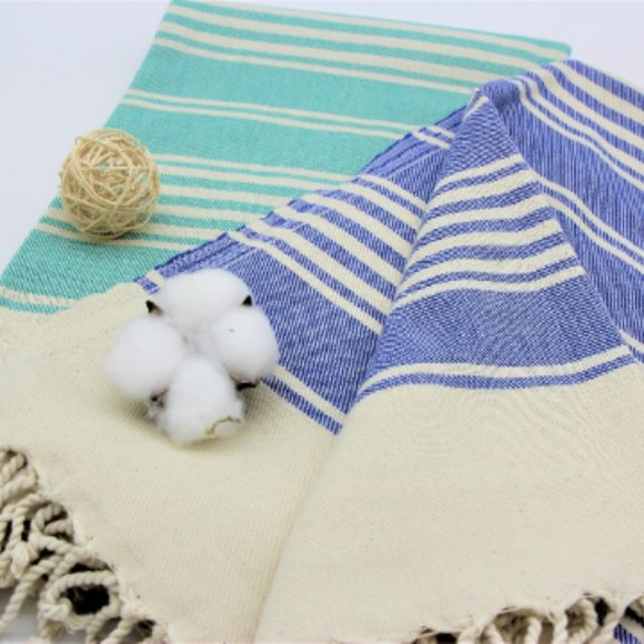 Turkish Towel Bath Pool Beach Double-Sided Multipurpose Peshtemal - Picture 4 of 11